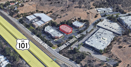 270 Conejo Ridge Ave, Thousand Oaks, CA - aerial  map view - Image1