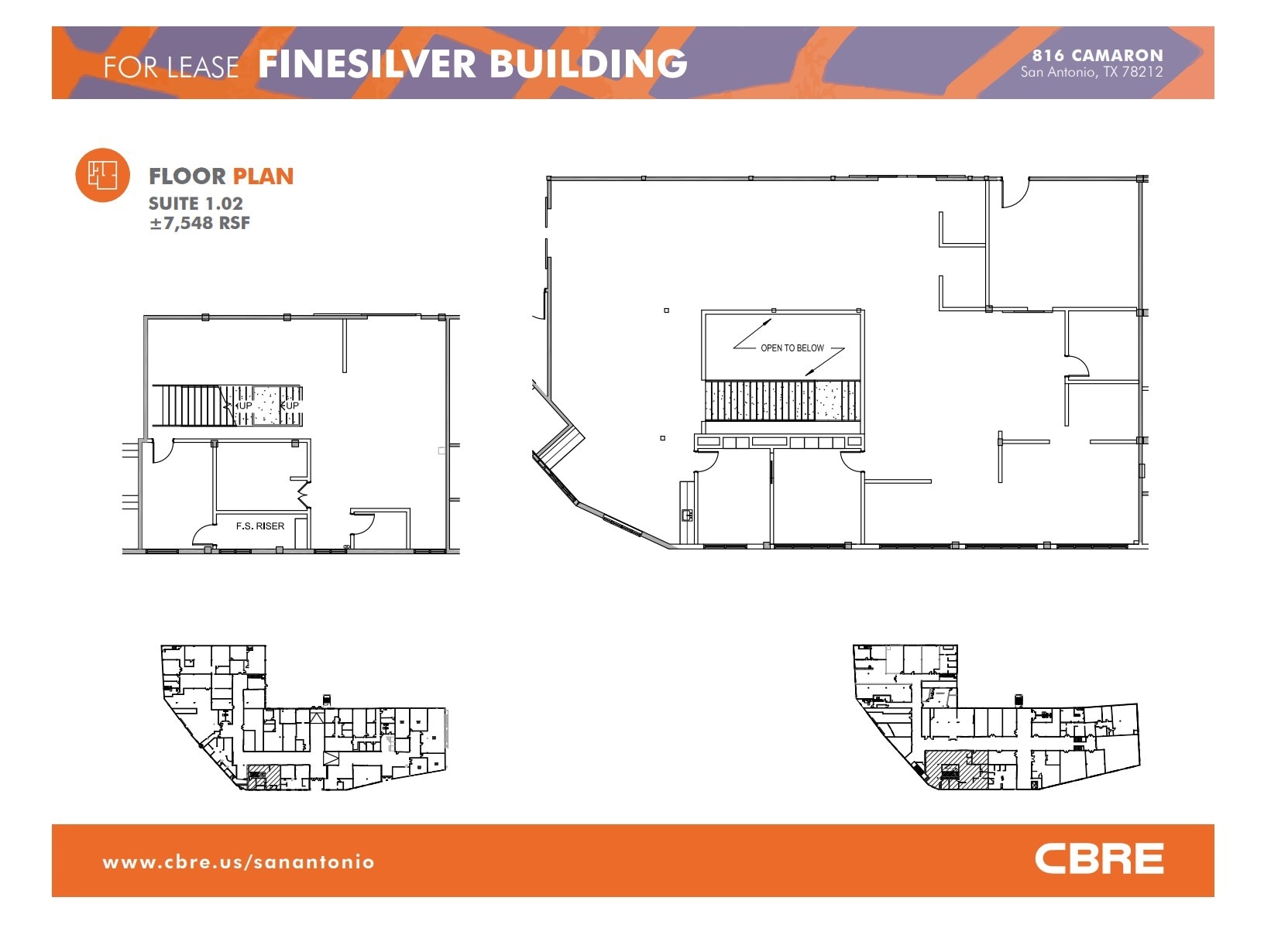 816 Camaron St, San Antonio, TX for lease Floor Plan- Image 1 of 1
