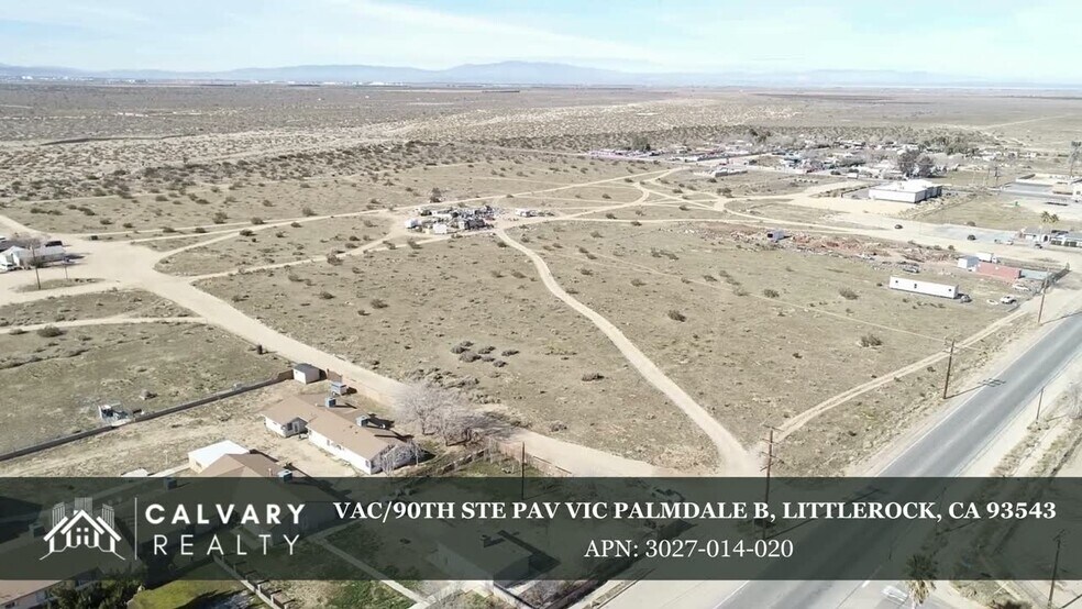 90TH STE PAV VIC PALMDALE B, Littlerock, CA 93543 Land for Sale