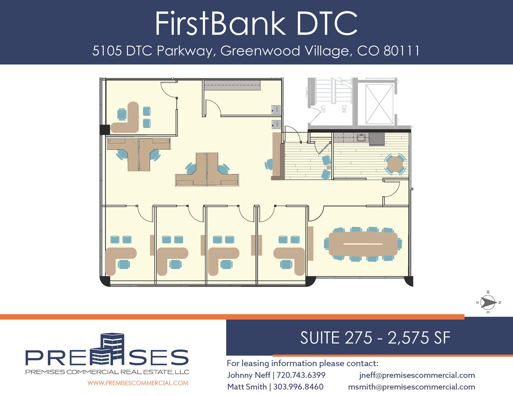 5105 Dtc Pky, Greenwood Village, CO for lease Floor Plan- Image 1 of 1