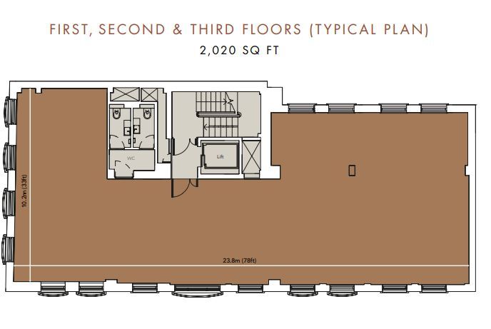 12-14 Wigmore St, London for sale - Floor Plan - Image 1 of 1