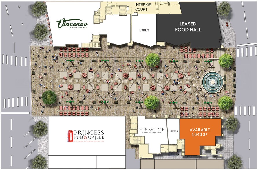 555 W Date St, San Diego, CA for lease - Building Photo - Image 2 of 3