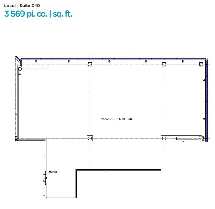 6505 Rte Transcanadienne, Montréal, QC for lease Floor Plan- Image 1 of 1