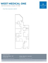 12121 Richmond Ave, Houston, TX for lease Floor Plan- Image 2 of 3