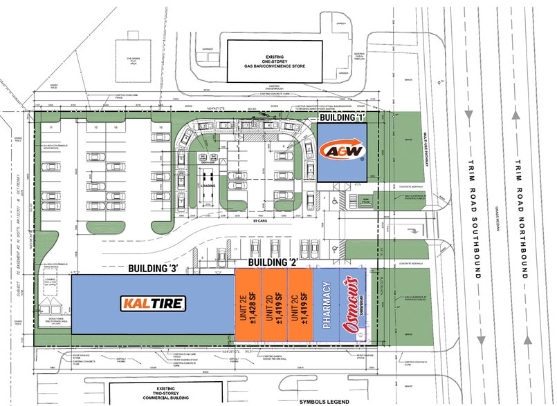 1280 Trim Rd, Ottawa, ON for lease - Site Plan - Image 2 of 2