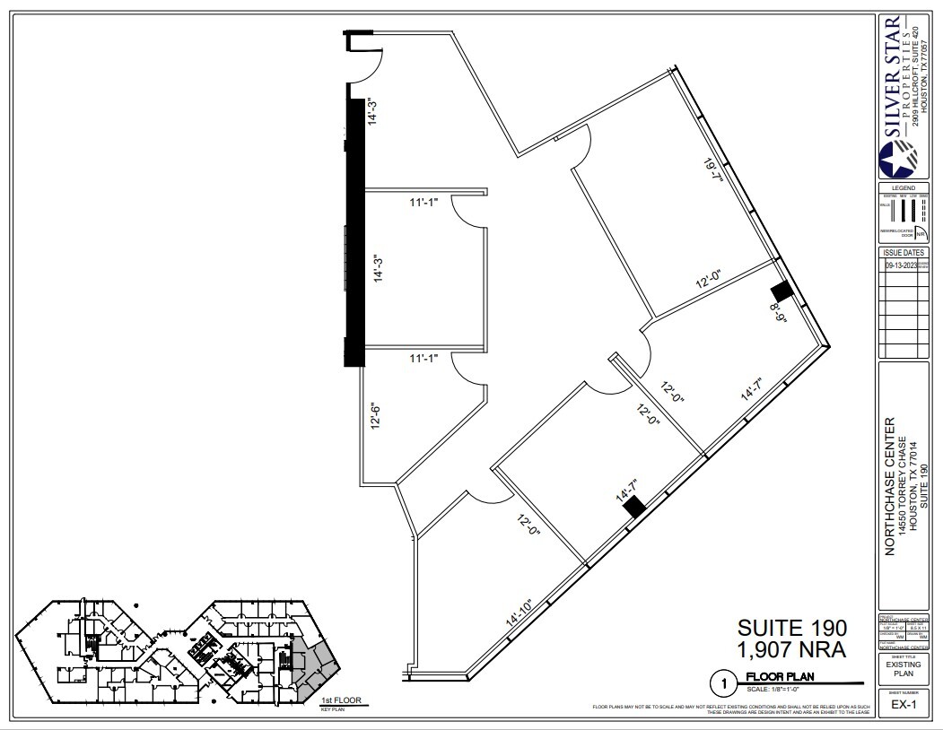 14550 Torrey Chase Blvd, Houston, TX for lease Floor Plan- Image 1 of 1