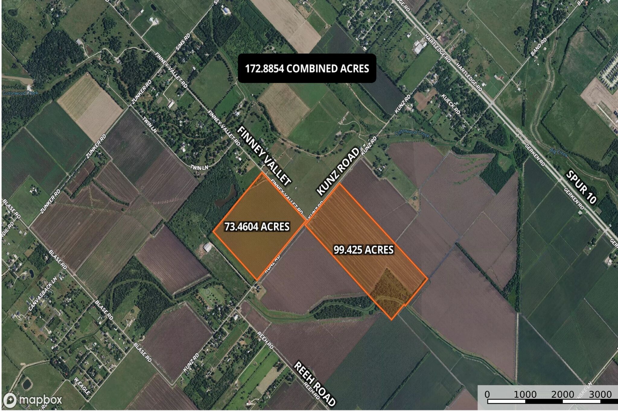 0 Kunz Rd, Rosenberg, TX for sale Aerial- Image 1 of 28