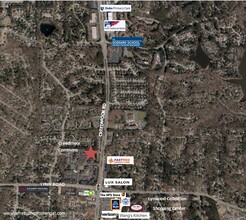 6501 Creedmoor Rd, Raleigh, NC - aerial  map view