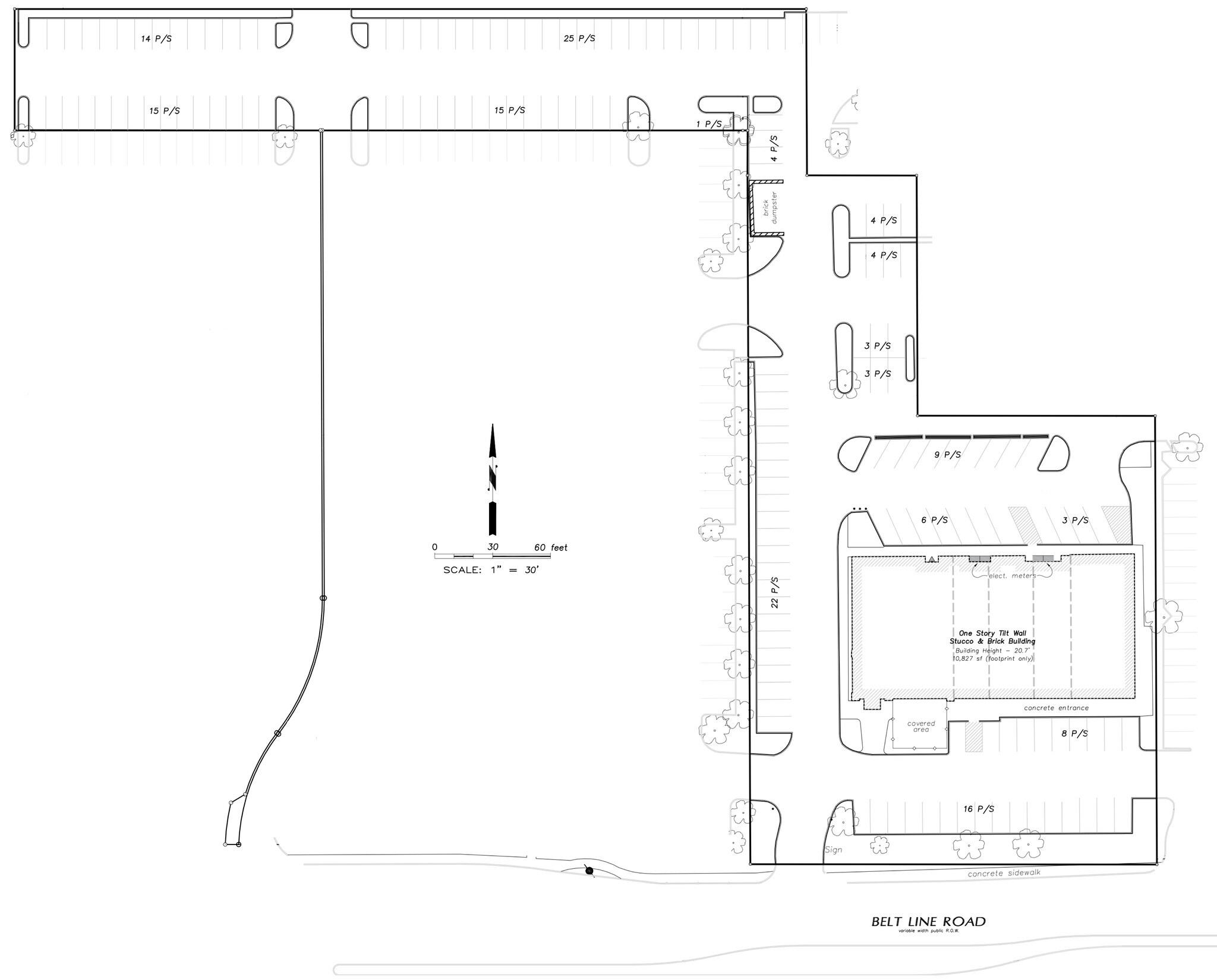 4933-4945 Belt Line Rd, Addison, TX for sale Site Plan- Image 1 of 1