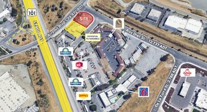 1200 De La Torre St, Salinas, CA - AERIAL map view