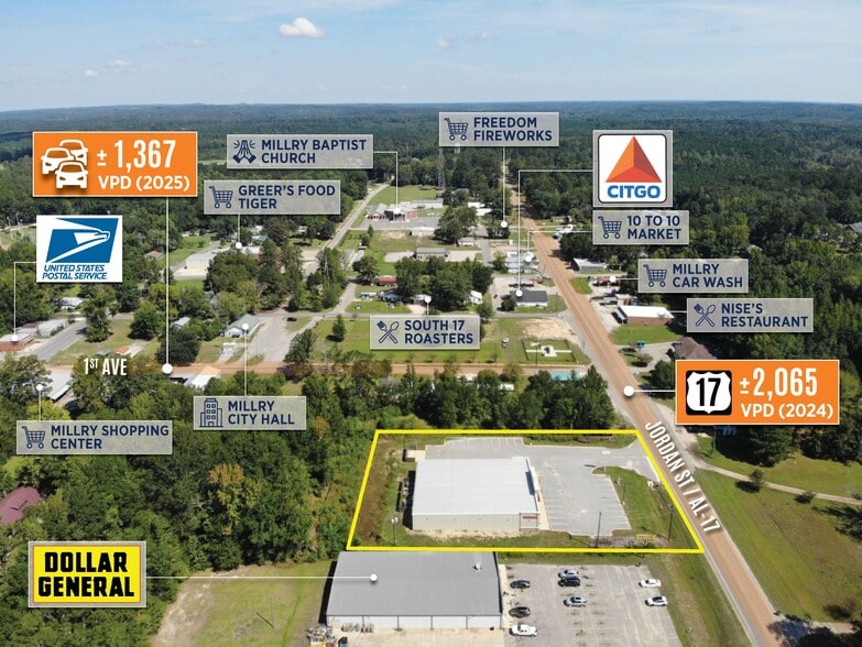 30065 Highway 17, Millry, AL for sale - Building Photo - Image 2 of 11