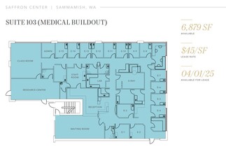 22820-22850 NE 8th St, Sammamish, WA for lease Floor Plan- Image 1 of 1