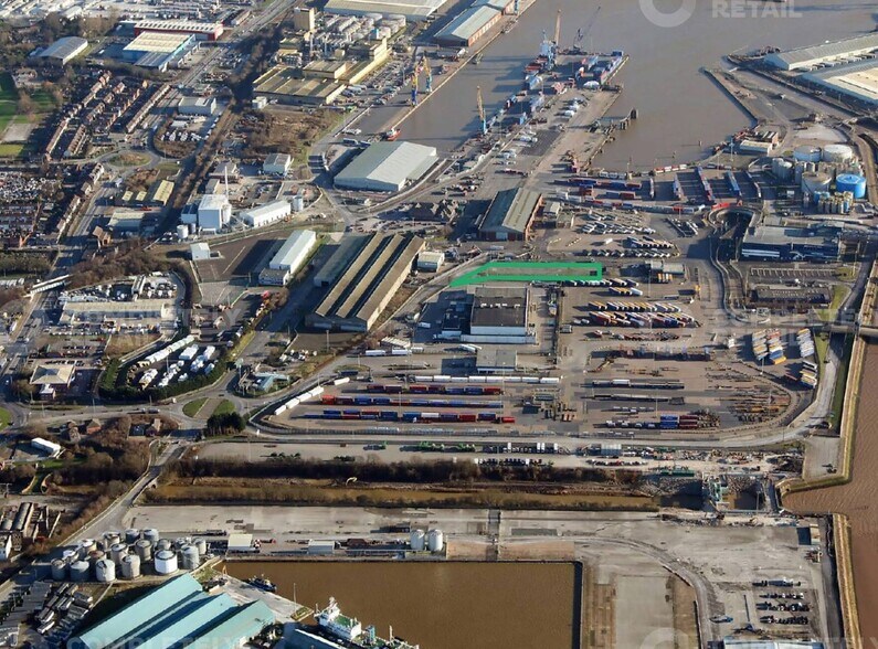 King George Dock, Hull for lease - Aerial - Image 1 of 1