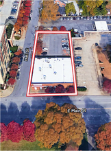 360-366 E Main St, Spartanburg, SC - aerial  map view