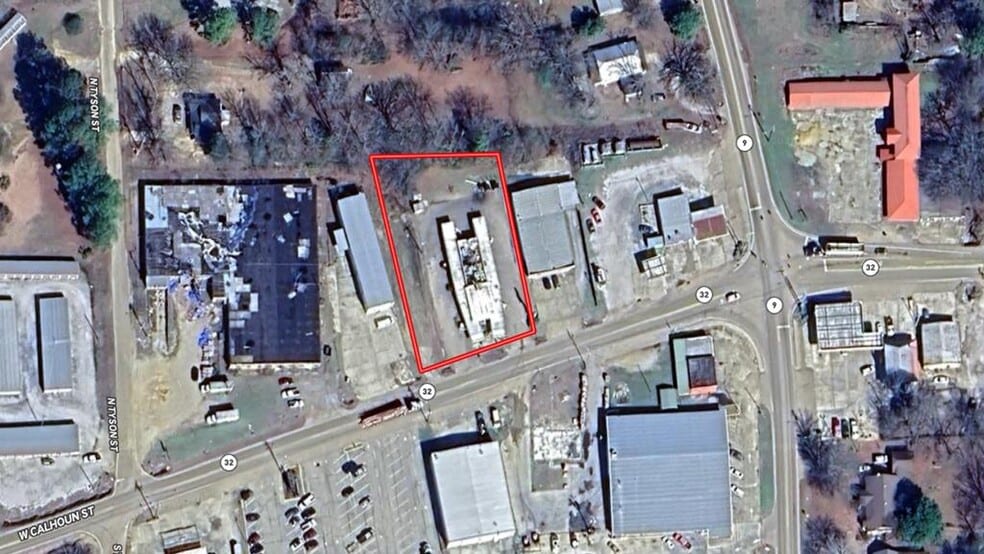 210 W Calhoun St, Bruce, MS for sale - Aerial - Image 2 of 2