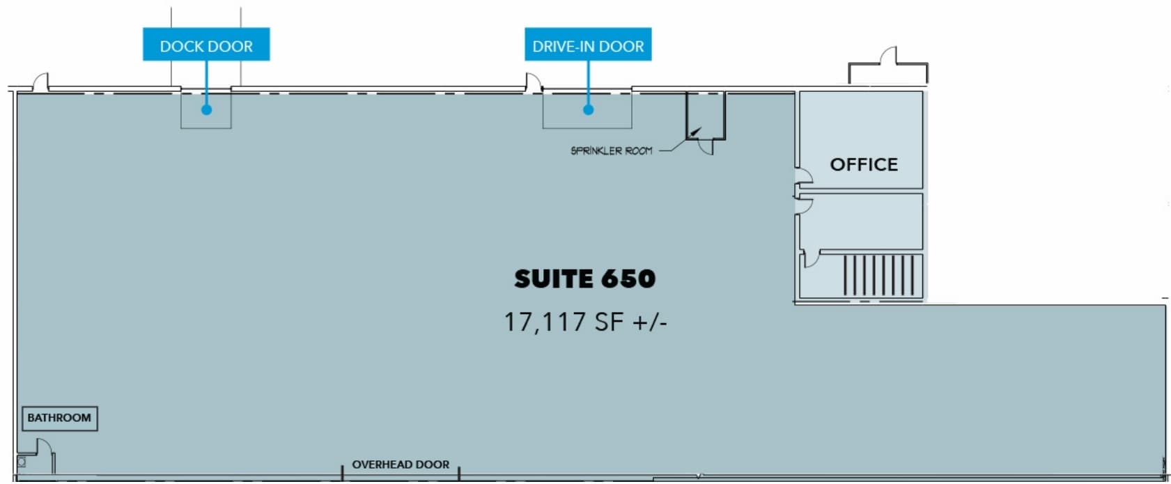 1139 Lehigh Ave, Whitehall, PA for lease Floor Plan- Image 1 of 2