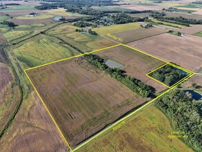 MUELLER Rd, New Athens, IL - aerial  map view - Image1