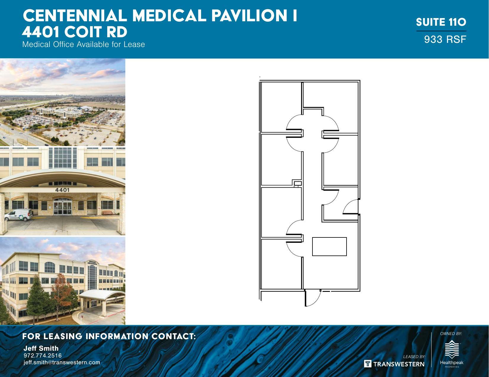 4401 Coit Rd, Frisco, TX for lease Floor Plan- Image 1 of 1