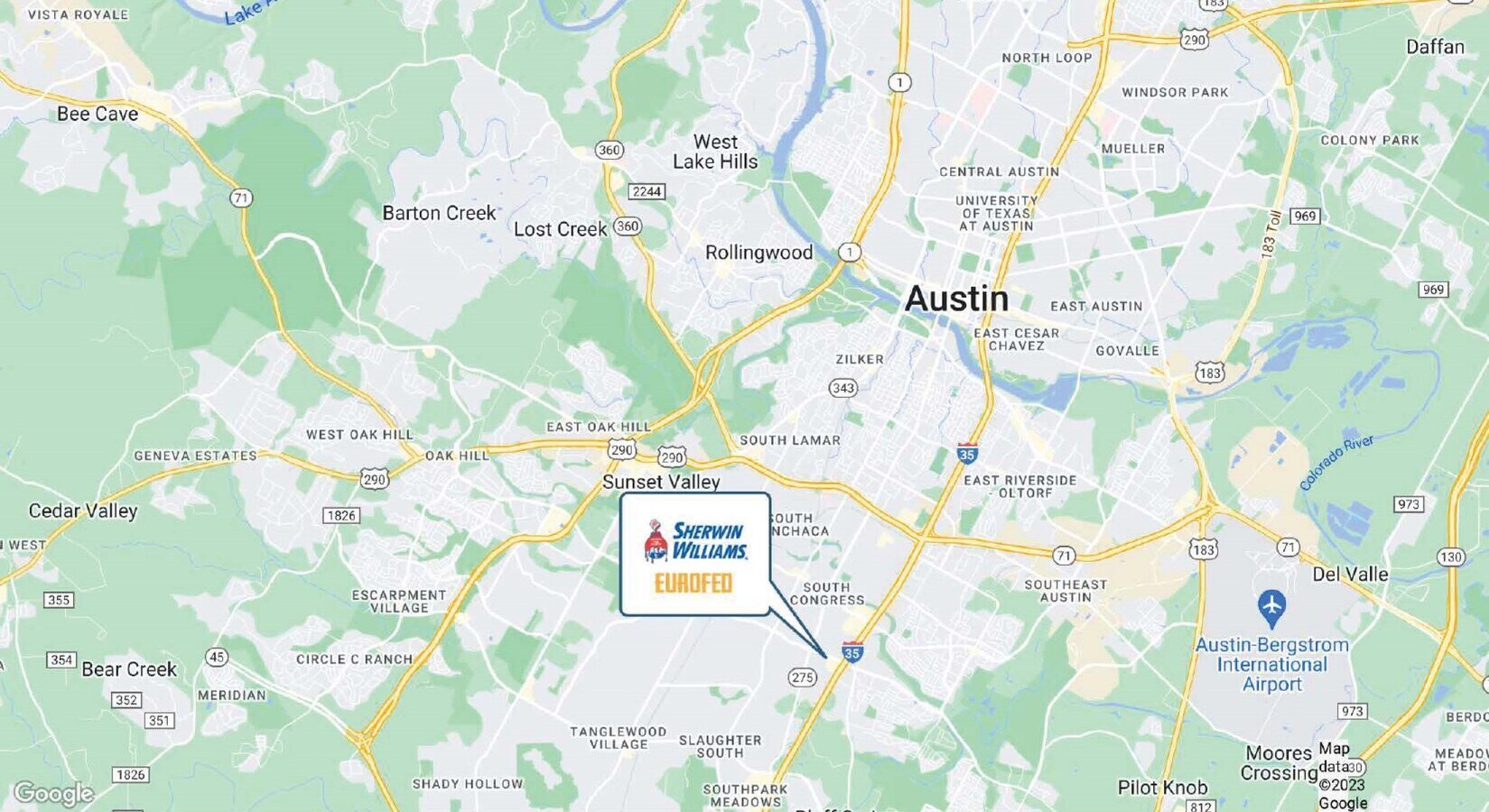 6534 Congress Ave S, Austin, TX 78745 Sherwin Williams 2 Tenant