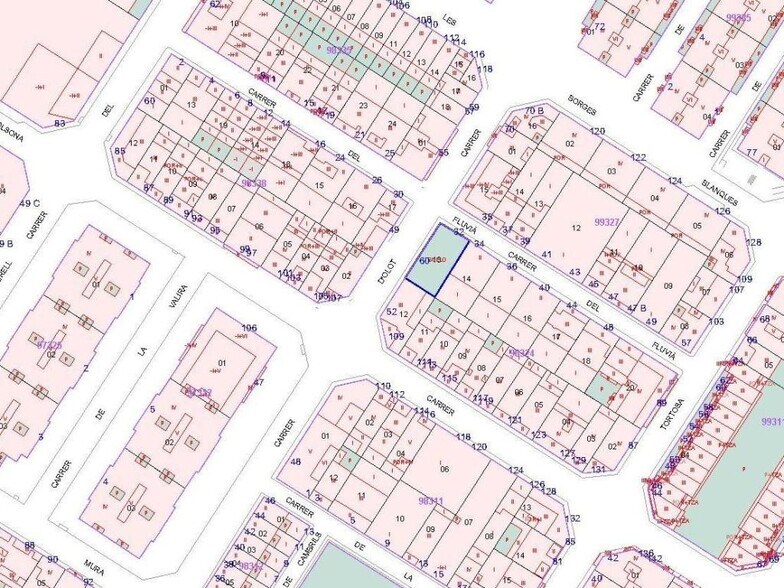 Land in Terrassa, Barcelona for sale - Plat Map - Image 2 of 2