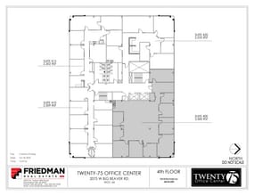 2075 W Big Beaver Rd, Troy, MI for lease Floor Plan- Image 2 of 2