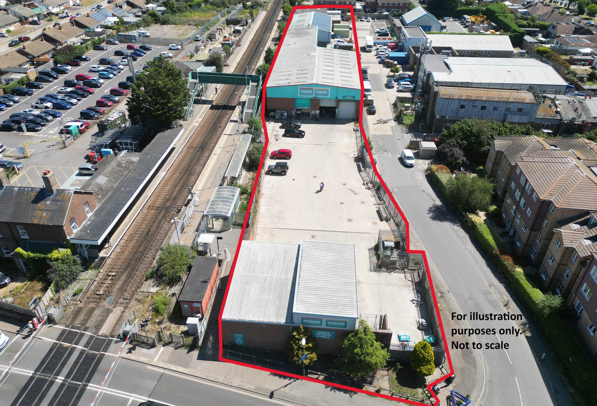 Station Rd, East Preston for lease Aerial- Image 1 of 5