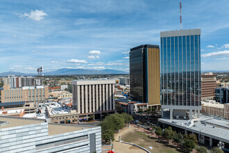 NEC Stone and Pennington, Tucson, AZ - aerial  map view - Image1