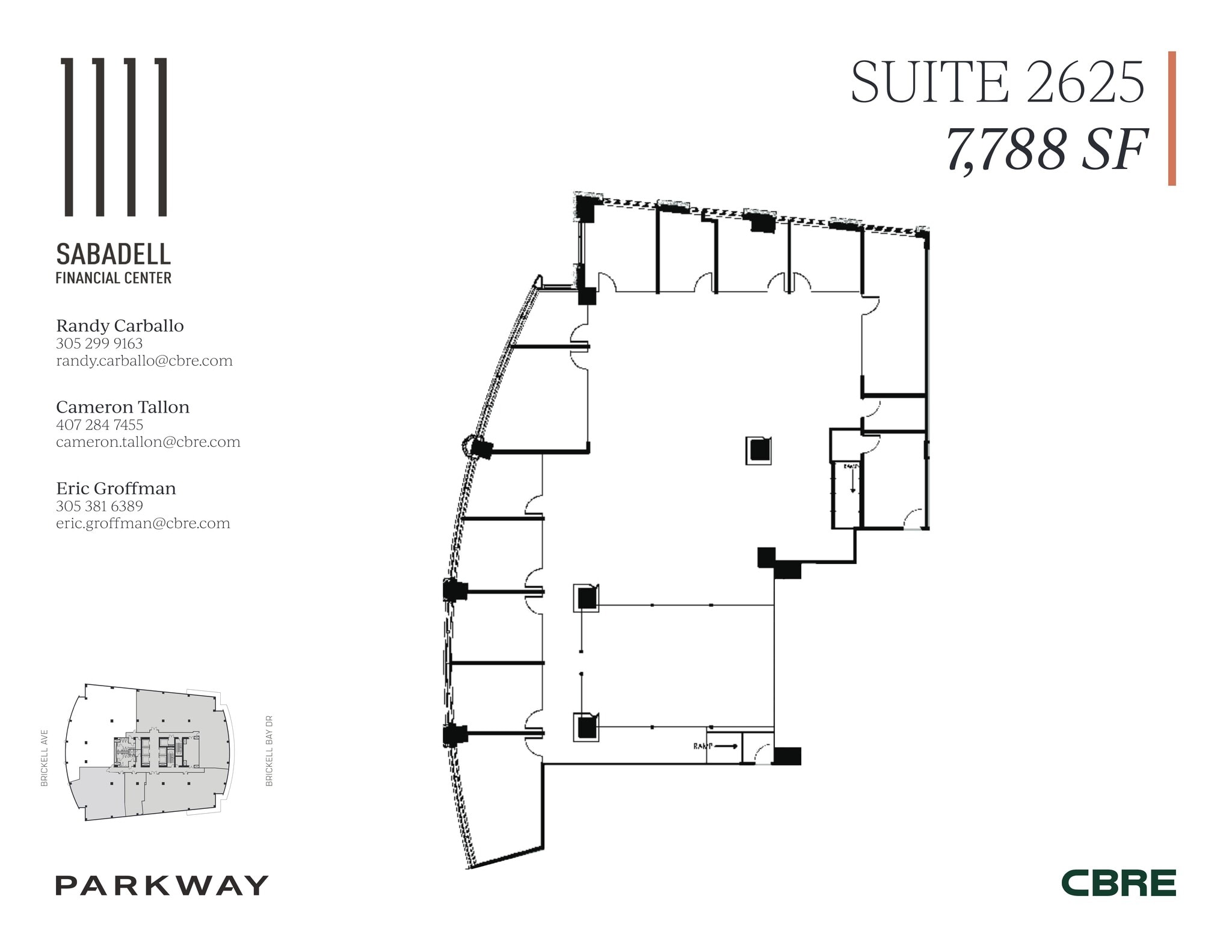 1111 Brickell Ave, Miami, FL for lease Site Plan- Image 1 of 1