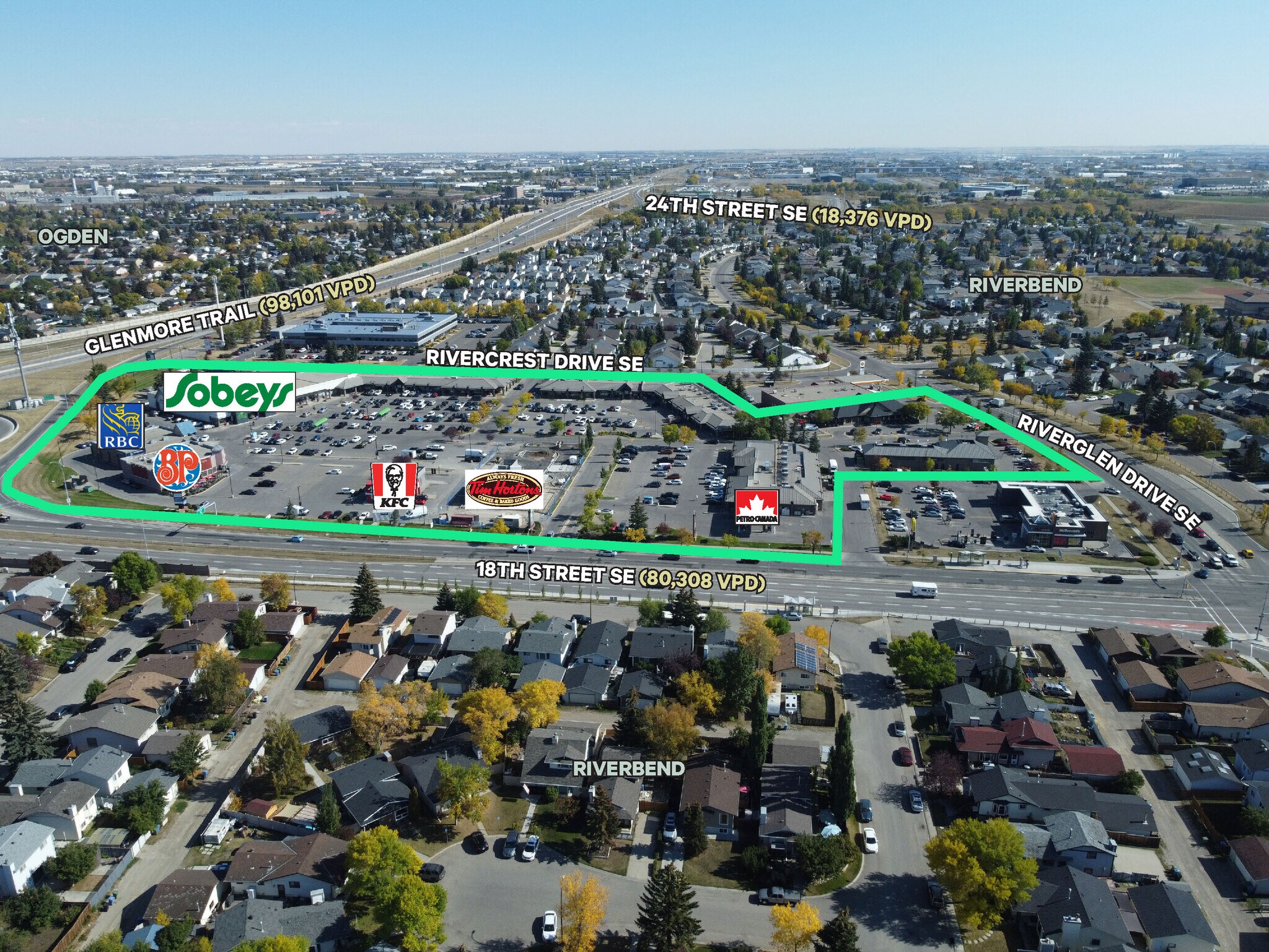 8338 18 St SE, Calgary, AB for sale Aerial- Image 1 of 1