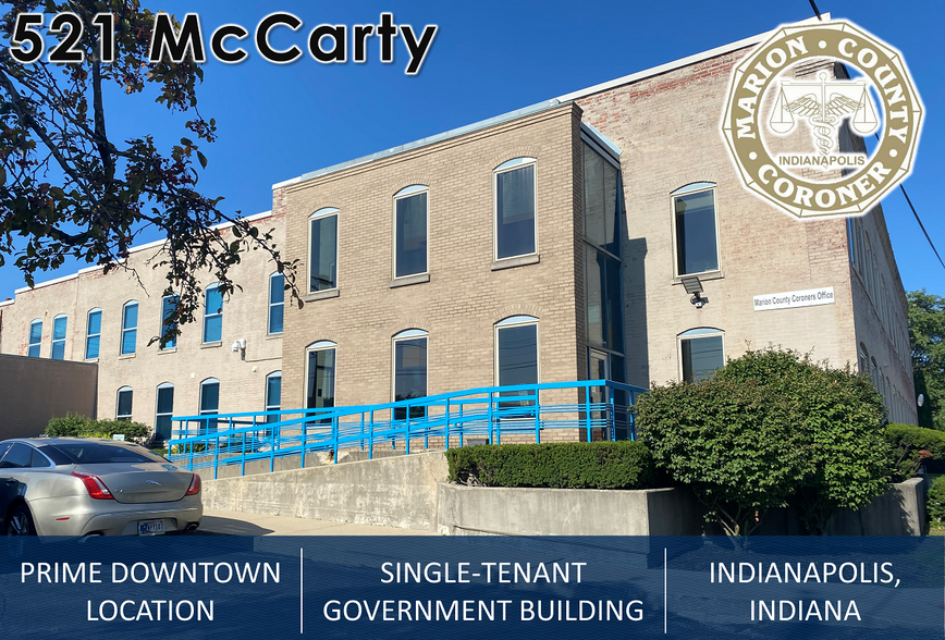 521 W McCarty St, Indianapolis, IN for lease - Building Photo - Image 1 of 8