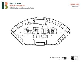 13034 Ballantyne Corporate Pl, Charlotte, NC for lease Floor Plan- Image 1 of 1