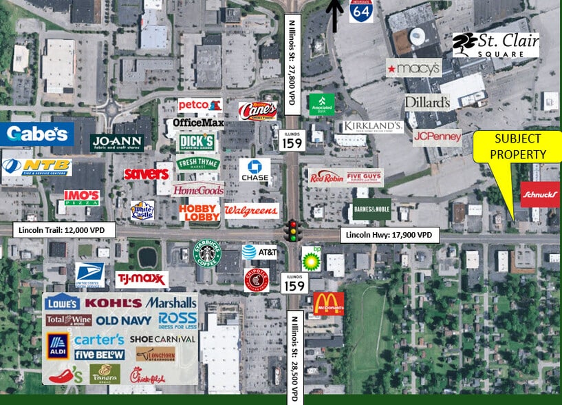 513 Lincoln Hwy, Fairview Heights, IL for sale - Building Photo - Image 3 of 3