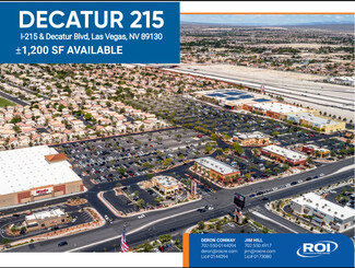 More details for SW Decatur & 215, Las Vegas, NV - Retail for Lease