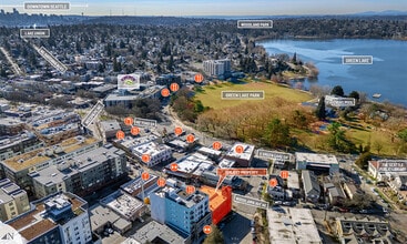 7220 Woodlawn Ave, Seattle, WA - AERIAL  map view