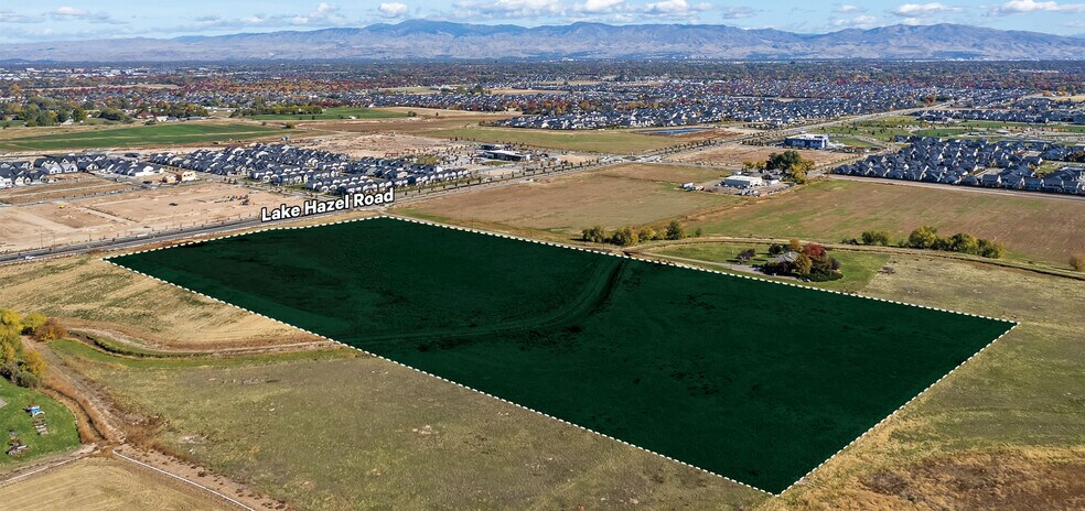 E Lake Hazel Rd, Meridian, ID for sale - Building Photo - Image 2 of 2