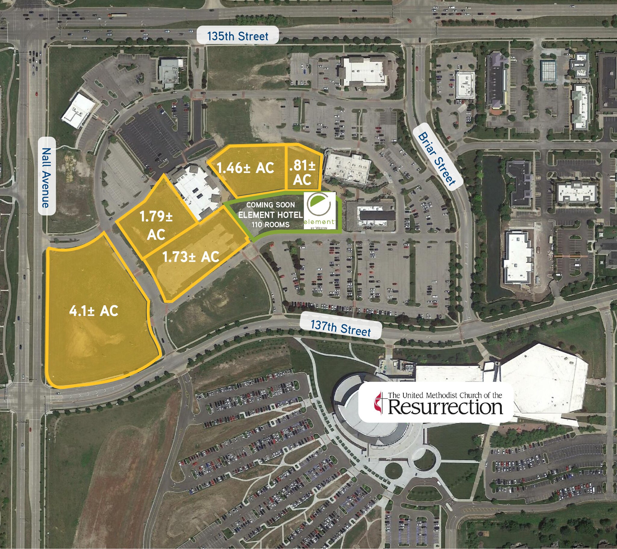 SEC 135th and Nall Ave, Leawood, KS for sale Building Photo- Image 1 of 1