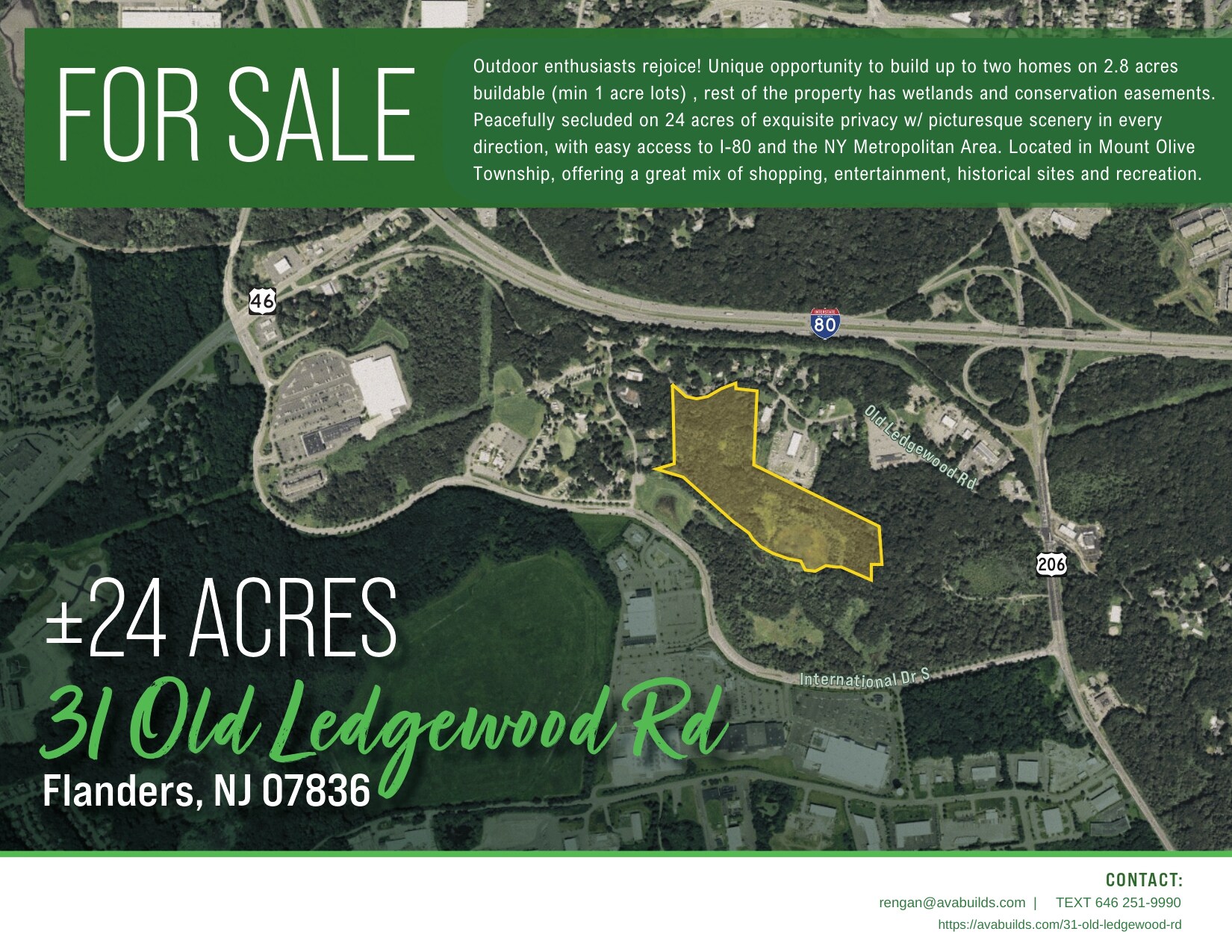 31 Old Ledgewood Rd, Flanders, NJ for sale Building Photo- Image 1 of 1