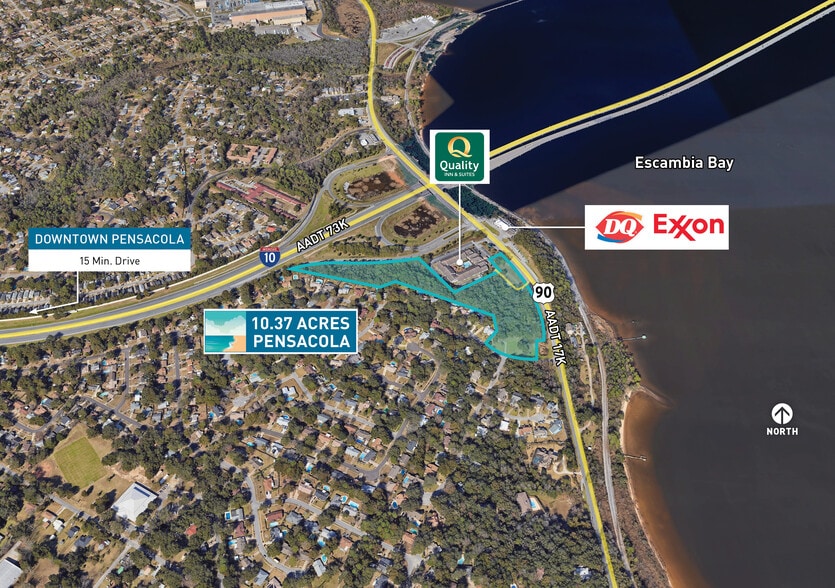 7575 Scenic Hwy, Pensacola, FL for sale - Building Photo - Image 2 of 9