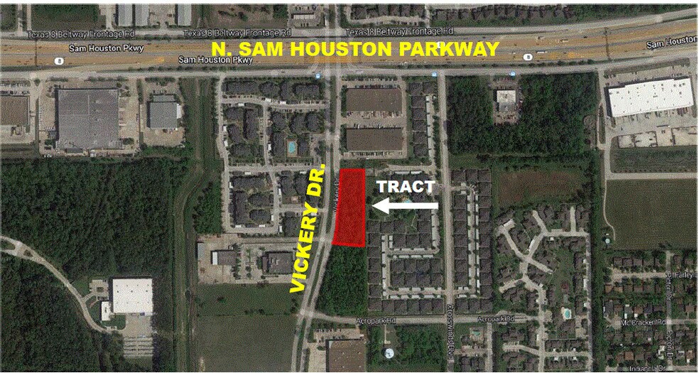 Vickery Dr, Houston, TX for sale - Building Photo - Image 1 of 1