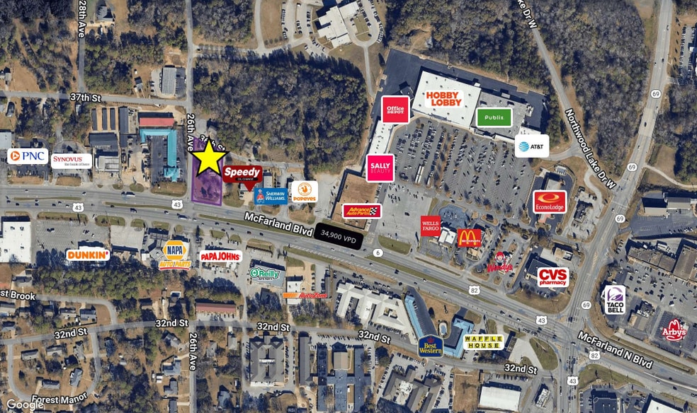 2500 McFarland Blvd, Northport, AL for sale - Building Photo - Image 1 of 6