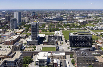 864 N Orleans St, Chicago, IL - aerial  map view - Image1