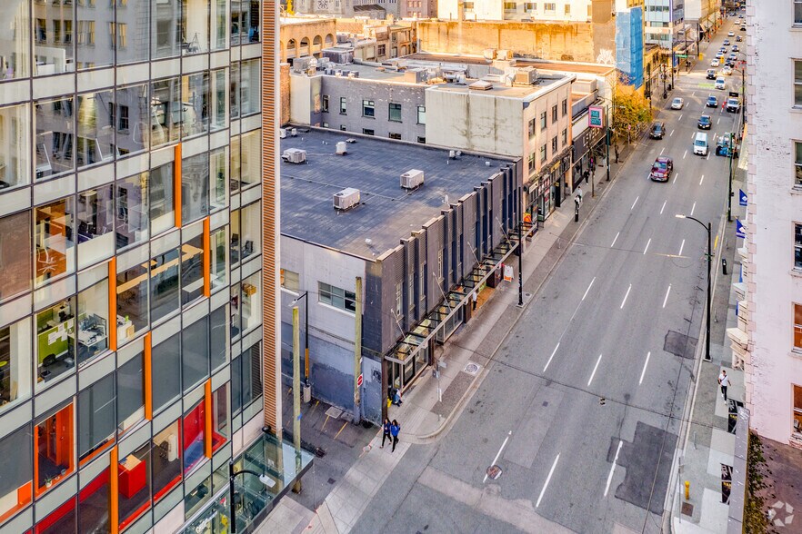 554 Seymour St, Vancouver, BC for lease - Aerial - Image 2 of 3