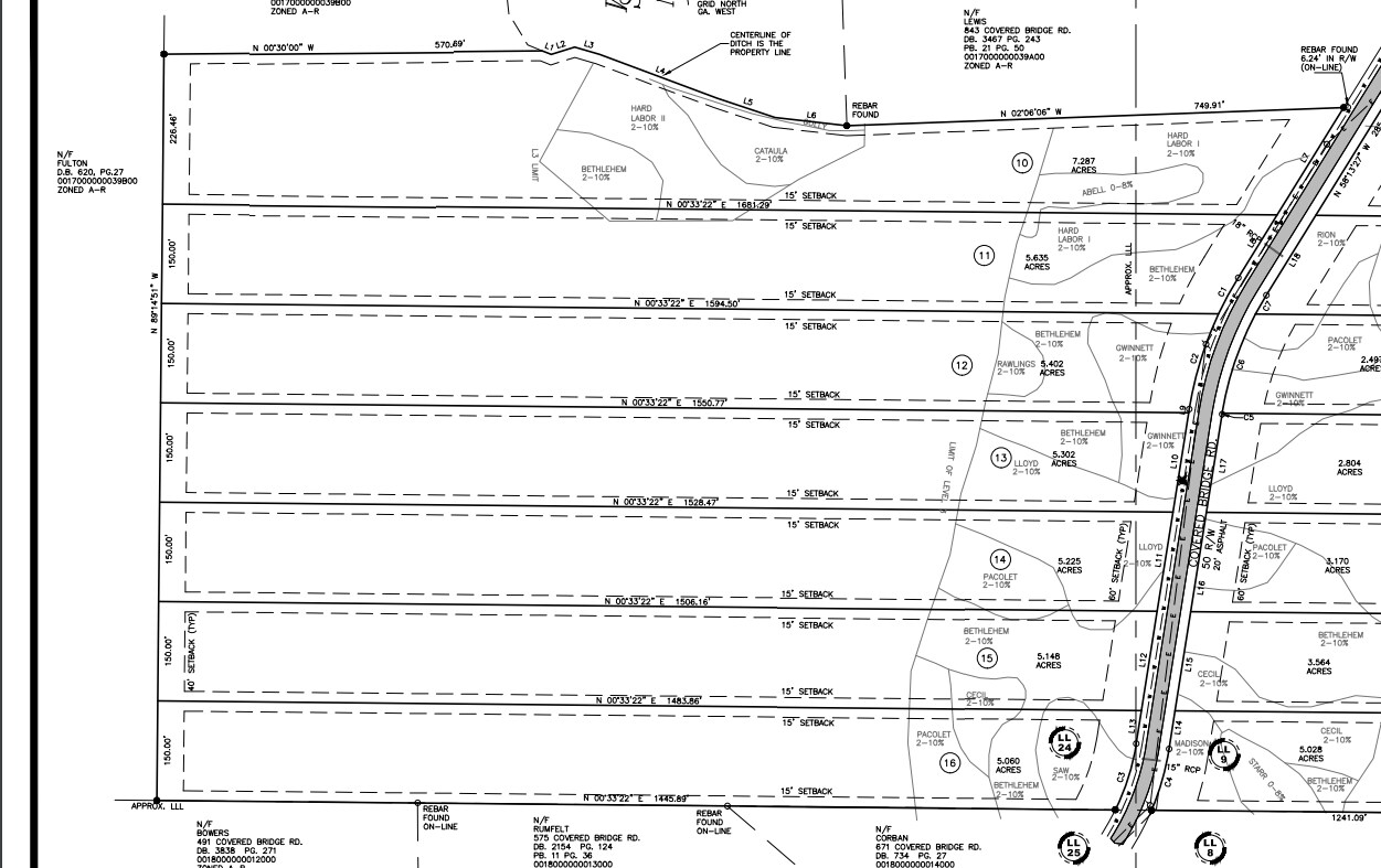 837 Covered Bridge Rd, Covington, GA for sale Plat Map- Image 1 of 1