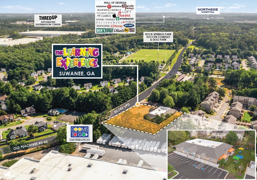 285 Old Peachtree Rd NW, Suwanee, GA for sale - Building Photo - Image 2 of 6