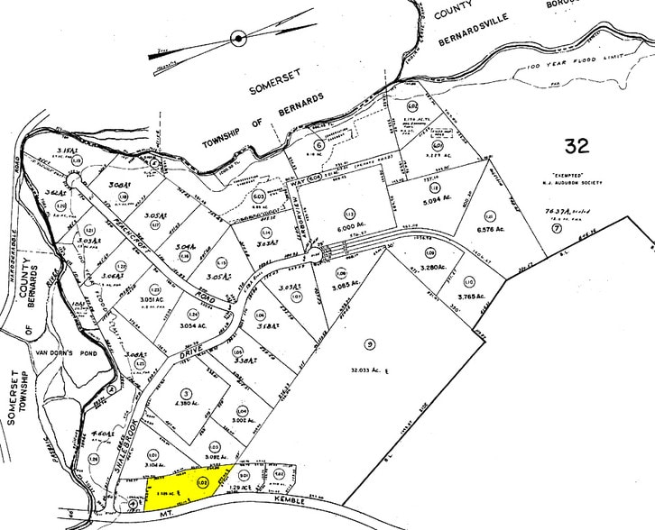 1201 Mount Kemble Ave, Morristown, NJ for lease - Plat Map - Image 2 of 15