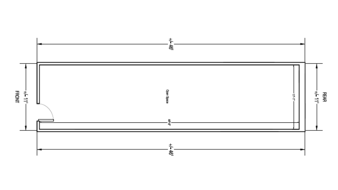 230 Rodi & Frankstown Rd, Pittsburgh, PA for lease Floor Plan- Image 1 of 2