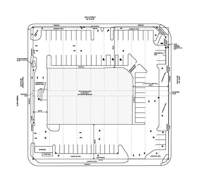 Rite Aid, Florence, OR for sale - Site Plan - Image 1 of 1