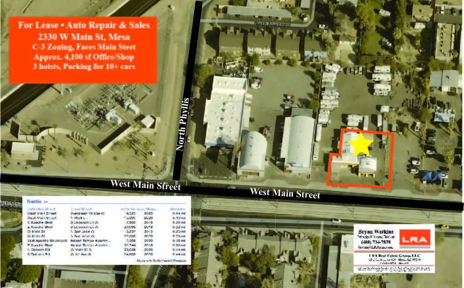 2330 W Main St, Mesa, AZ for sale - Site Plan - Image 1 of 1