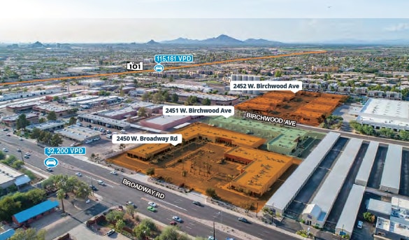 2450 W Broadway Rd, Mesa, AZ for lease Building Photo- Image 1 of 9