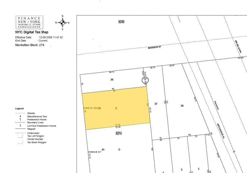 44-46 Market St, New York, NY for sale - Plat Map - Image 3 of 7